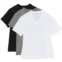 2XIST Performance-Cotton V- Neck Shirt - 3-Pack, Short Sleeve