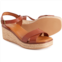 BERTUCHI Made in Spain X-Band Wedge Sandals - Leather (For Women)