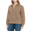 C&C California Janet Sunwashed Fleece Sweatshirt - Zip Neck