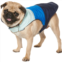 Coleman Chevron Puffer Dog Jacket - Reversible