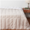 Down Inc. Queen 310 TC 100% Cotton Down Comforter - 600 Power Fill, White-Grey