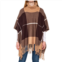House of Harlow 1960 Fringed Pattern Poncho
