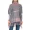 House of Harlow 1960 Fringed Pattern Poncho