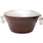 Made in India Wood Grain Beverage Chill Tub - 3 qt.