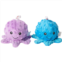 Petlou EZ Squeaky Ball Octopus Dog Toys - 2-Pack, 4”