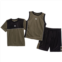 RBX Little Boys Active Short-Sleeve Shirt, Tank Top and Shorts Set