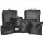 RUBY + CASH Deluxe Rectangular Packing Cube Set - 6-Piece, Black