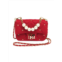 Badgley Mischka Faux Pearl-Embellished Quilted Crossbody Bag