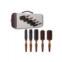 Cortex Beauty 5-Piece Thermal Pro Wood Carved Brush Set