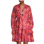 Ungaro Tara Floral Silk-Blend Mini Dress