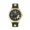 Versus Versace 44MM Reale Goldtone Stainless Steel & Leather Strap Watch