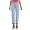 Etienne Marcel High Rise Two Tone Cropped Jeans
