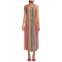 Velvet Rosalie Striped Smocked Midi Dress
