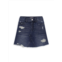 DL1961 Premium Denim Girls Jenny Distressed Mini Denim Skirt