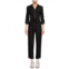 Sharagano Belted Straight Leg Jumpsuit