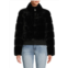 BELLE FARE Quilted Faux Fur Puffer Jacket
