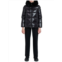 The Recycled Planet Esko Faux Fur Trim Hooded Puffer Jacket