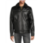 The Kooples Faux Fur Lined Faux Leather Jacket