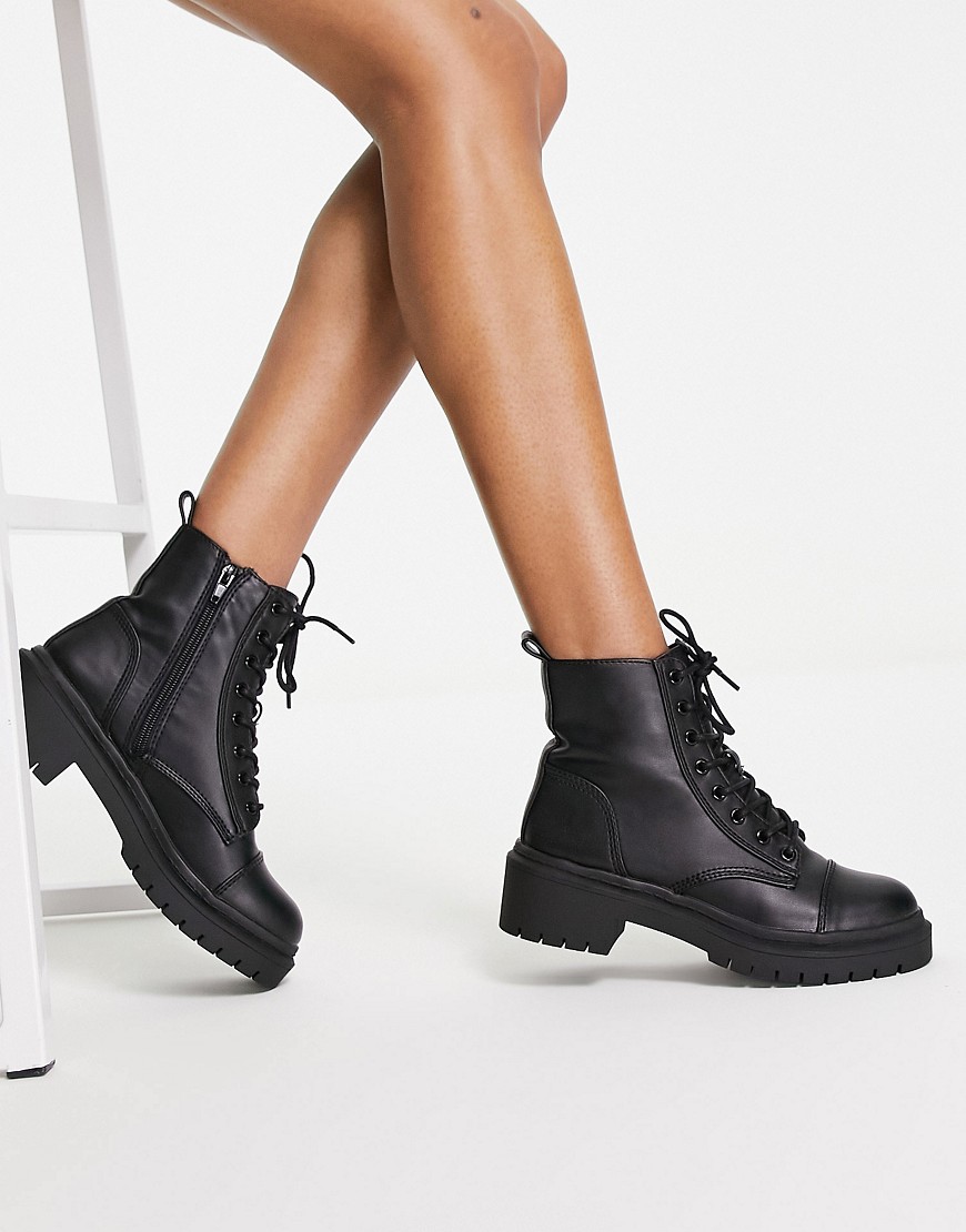 ALDO Goer lace up boots in black
