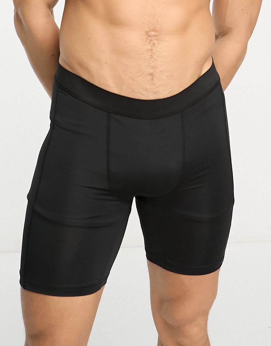 HIIT active training boxer shorts in black