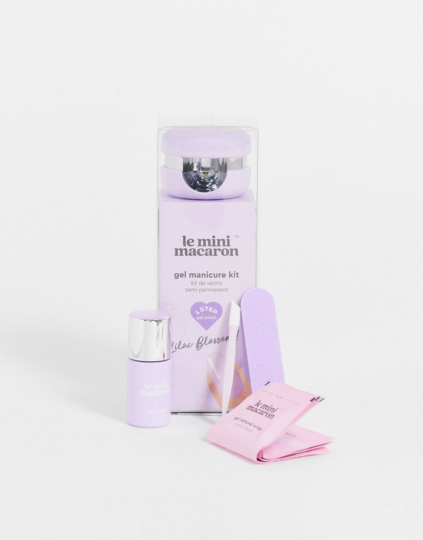 Le Mini Macaron Gel Manicure Kit Lilac Blossom