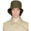 Engineered Garments Green Quilted Bucket Hat