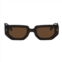 MCQ Tortoiseshell Rectangular Sunglasses