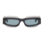 MCQ Gray Rectangular Sunglasses