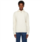 Solid Homme Off-White Rib Sweater