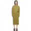 LEMAIRE Green Twisted Midi Dress