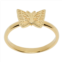 NEEDLES Gold Papillon Ring
