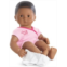 American Girl - Bitty Baby Doll Dark Skin Textured Black Hair Brown Eyes BB1 with Pink Bodysuit