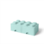 Room Copenhagen LEGO Brick Drawer, 8 Knobs, 2 Drawers, Stackable Storage Box, Aqua Mint Green