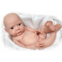 ACESTAR 18 Inch Reborn Baby Doll Kit Already Painted Full Body Solid Platinum Silicone Girls Eyes Open for Collection Gift #P1801