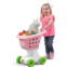 Step2 Little Helpers Shopping Cart for Kids, Grocery Store Pretend Play Toy for Toddlers Ages 2+ Years Old, Durable, Easy Assembly, Bright Colors, Pink
