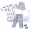 Medylove Reborn Baby Boy Doll Clothes Accessories 22 Inch 5 Piece Dinosaur Outfit for 20-22 Inch Newborn Reborn Dolls