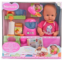 Nenuco Meal Baby Doll with Recipe Book and Blender, Bottle Spoon, 16 Doll