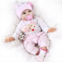 CHAREX Reborn Baby Dolls Girl - 16 Inches Realistic Soft Vinyl Newborn Baby Doll That Look Real, Best Toy for Kids Ages 3+