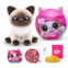 Pets Alive Smitten Kittens Surprise (Siamese Cat Mooloo) by ZURU Nurture Play Soft Toy Unboxing Adopt Interactive 10 Sounds