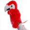 ZUXUCUVU Plush Parrot Hand Puppets Birds Stuffed Animals Toys for Imaginative Pretend Play Storytelling Red