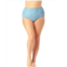 Anne Cole Plus Size Side Shirred High-Waist Bottoms