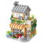 General Jims Family Holiday Flower House City Modular Building Blocks Set Compatible with Lego City Friends and Other Major Brick Building Brands