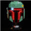 Kyglaring Led Light Kit for Lego 75277 Star Wars Boba Fett Helmet Display Building Set(The Model not Included) (Standard Version)