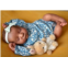 KOKOMANDY 19 inch Reborn Baby Dolls Black Boy Cute Realistic Baby Doll Soft Silicone Sleeping Lifelike Newborn Babies Toddler Children`s Gifts for Age 6 Year Old Girls