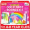 Doctor Jupiter Girls First Science Experiment Kit for Kids Ages 4-5-6-7-8 Gift Ideas for Birthday, Christmas for 4-8 Year Old Girls STEM Learning & Educational Toys