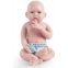 Vollence 17.5 inch Full Body Silicone Baby Dolls Realistic, Not Vinyl Dolls, Bald Real Lifelike Silicone Baby Doll for DIY Lovers Doll Collectors - Boy