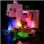 ANGFJ LED Light kit for Lego Minecraft The Pig House 21170 (Not Include Lego Set)