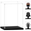 LILIKAKA Acrylic Display Case for Lego Helmet, 7x7x9inches (18x18x23cm), Suitable for Lego Helmet 75349 75328 75304 75350 75351 75327 76187 76182 76199 etc.