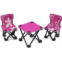 Emily Rose 18 Inch Doll 3-PC Folding Camp Camping Beach Sports Chairs and Table Doll Furniture is Compatible with16-18 American Girl Dolls