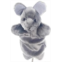 ZUXUCUVU Mouse Hand Puppets Plush Animal Toys for Kids Imaginative Pretend Play Storytelling Gray